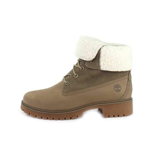 timberland jayne waterproof teddy fleece fold down