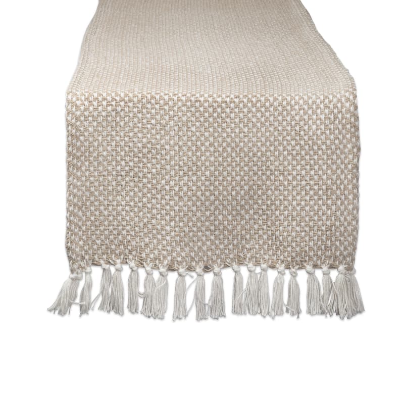 DII Woven Table Runner - 15x108" - Stone