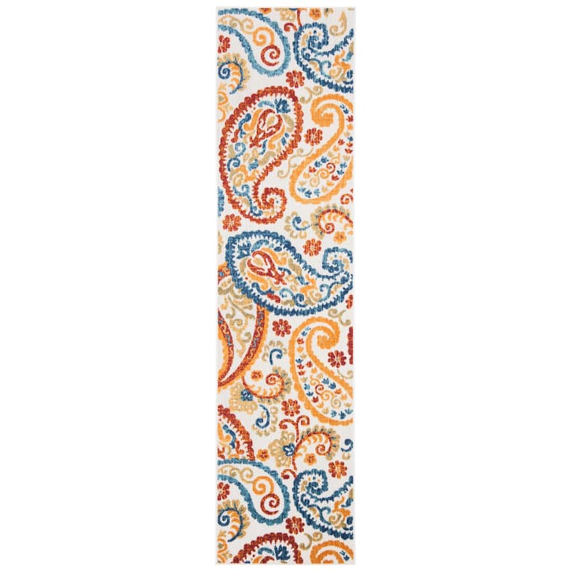 SAFAVIEH Cabana Panuta Indoor/ Outdoor Waterproof Patio Paisley Rug