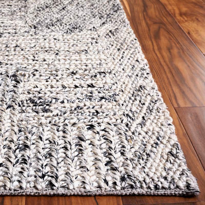 SAFAVIEH Handmade Natural Erltrud Fiber Farmhouse Hemp Rug