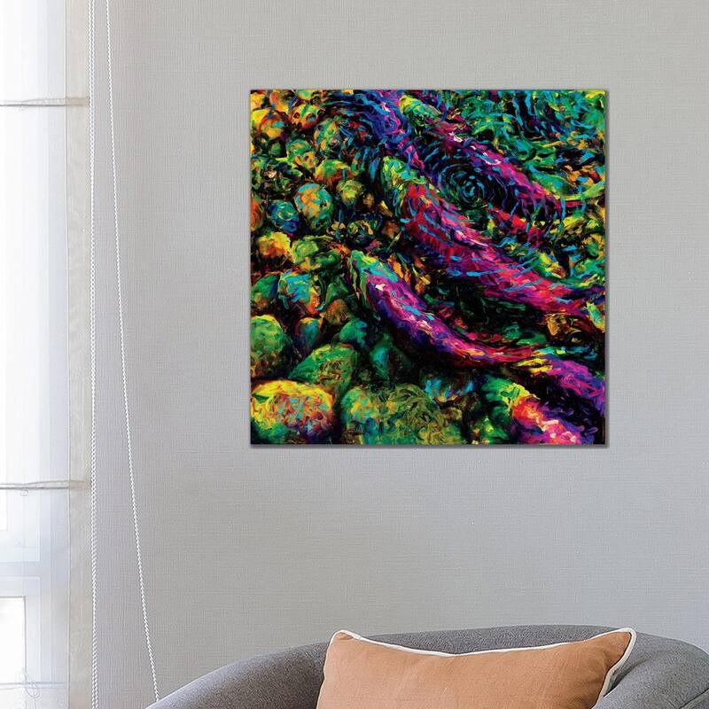 iCanvas "Ankle Deep In Sockeyes" by Iris Scott Canvas Print - 26x26x1.5