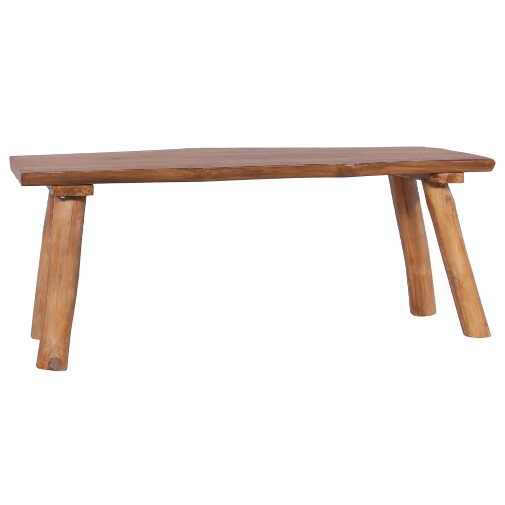 Garden Bench 47.2" Solid Teak Wood