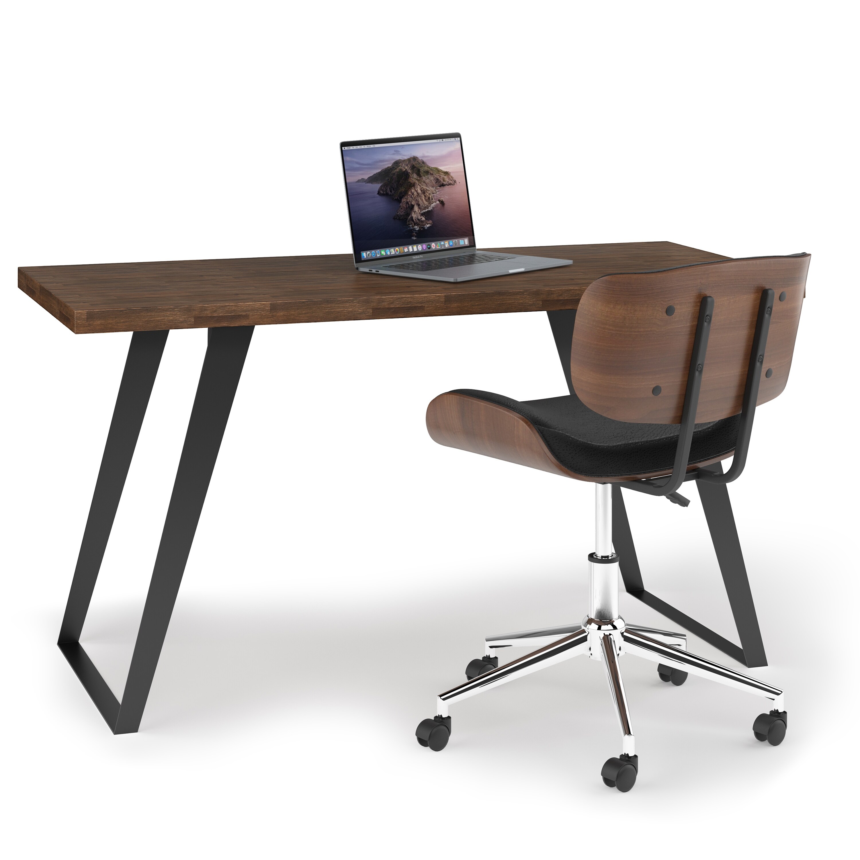 WYNDENHALL Mitchell Modern Industrial 54 inch Wide Desk - On Sale - Bed  Bath & Beyond - 20677589