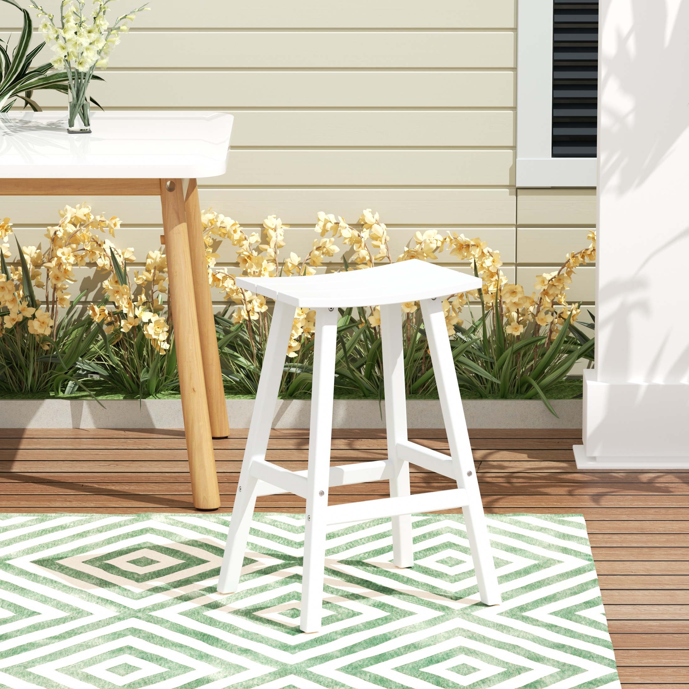 Plastic outdoor stools 2025