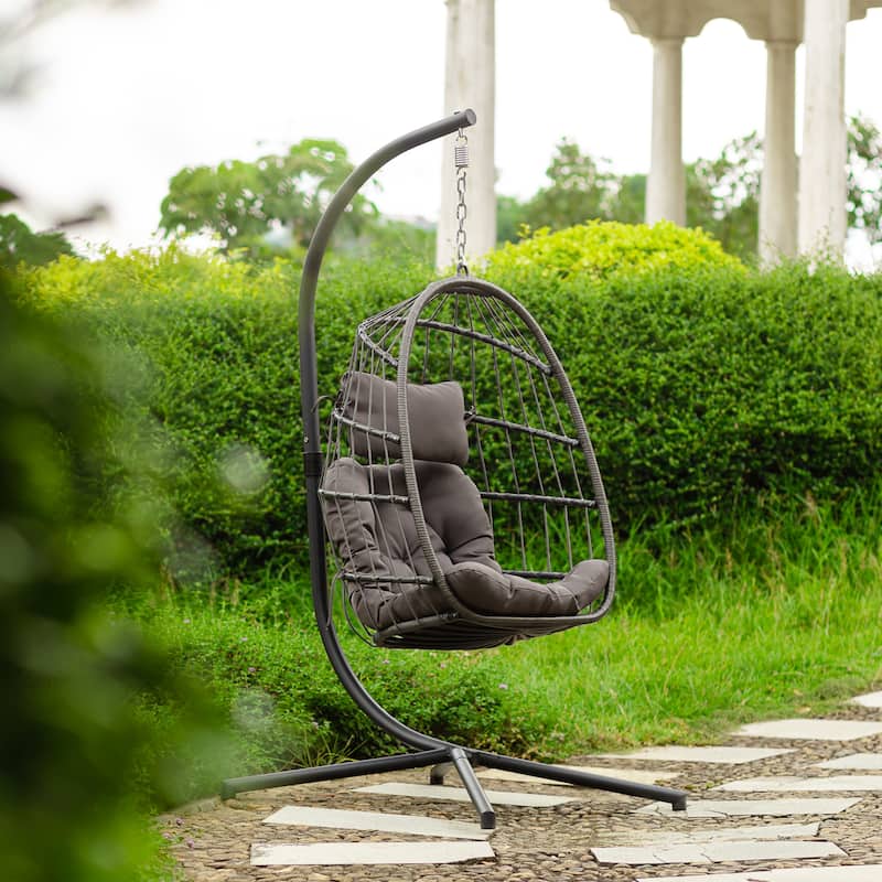 Outdoor hanging Egg Chair