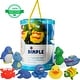 preview thumbnail 4 of 2, Dimple Set of 20 Floating Bath Toys, Squirter Toys for kids, 20 Different Sea Animals, Vehicles and Shapes, Squeeze to Spray!