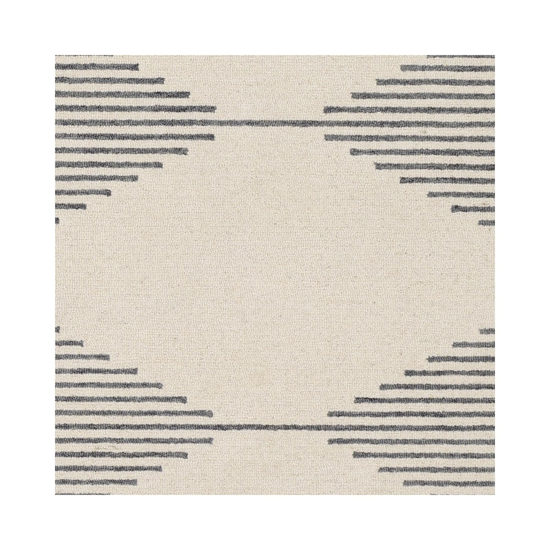 Livabliss Granada Minimalist Diamond Hand Tufted Area Rug