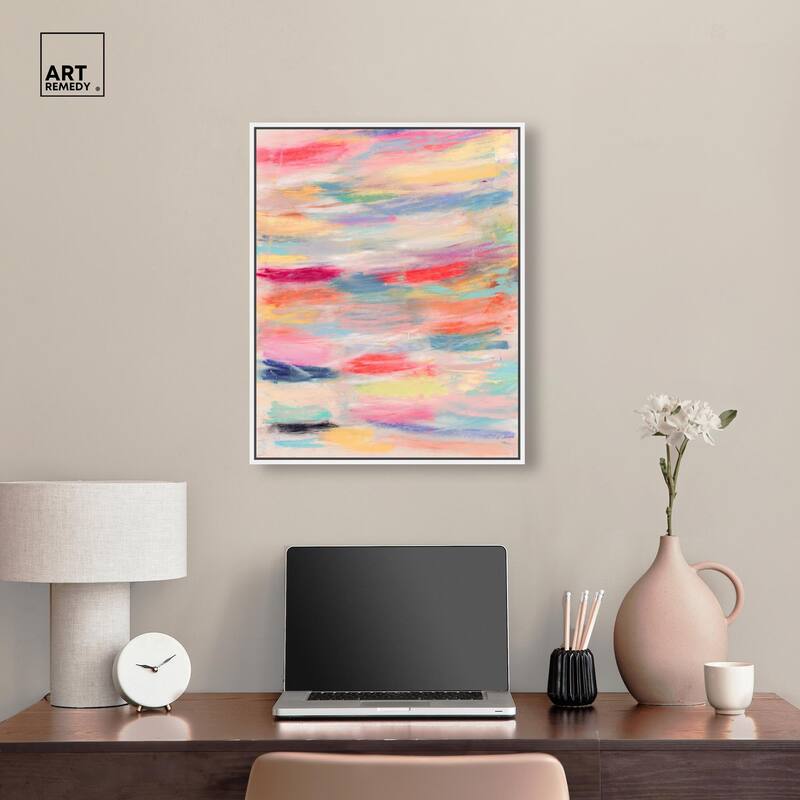 Color Play III Canvas by Art Remedy
