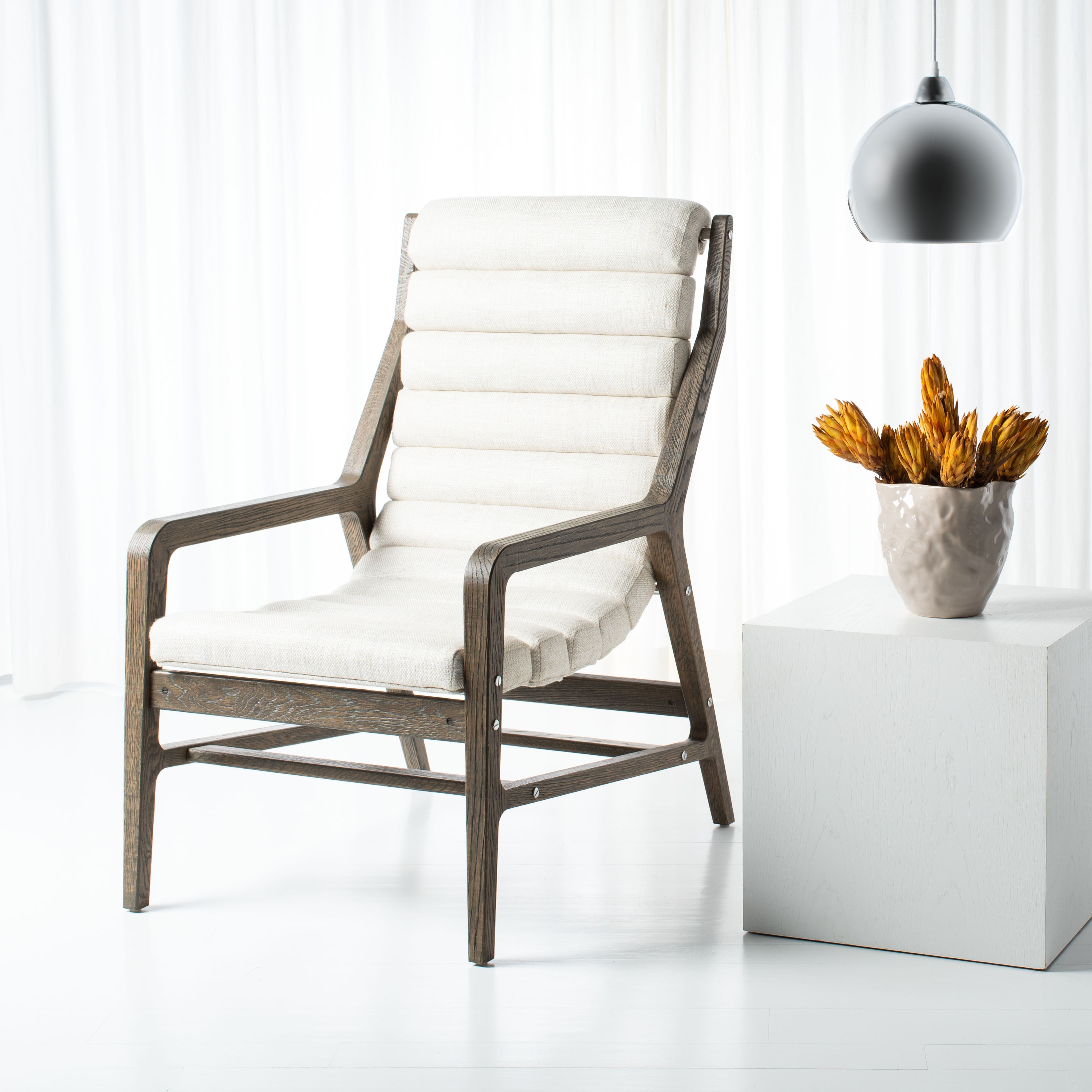 Safavieh couture razia channel shop tufted tub chair