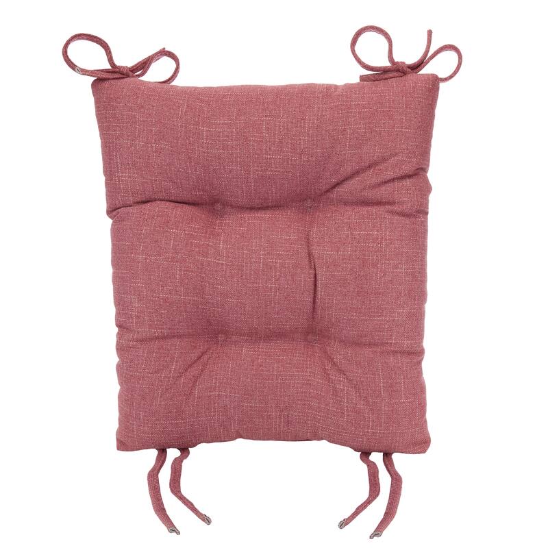 Klear Vu Non-Slip Omega Jumbo Rocking Chair Cushion Set