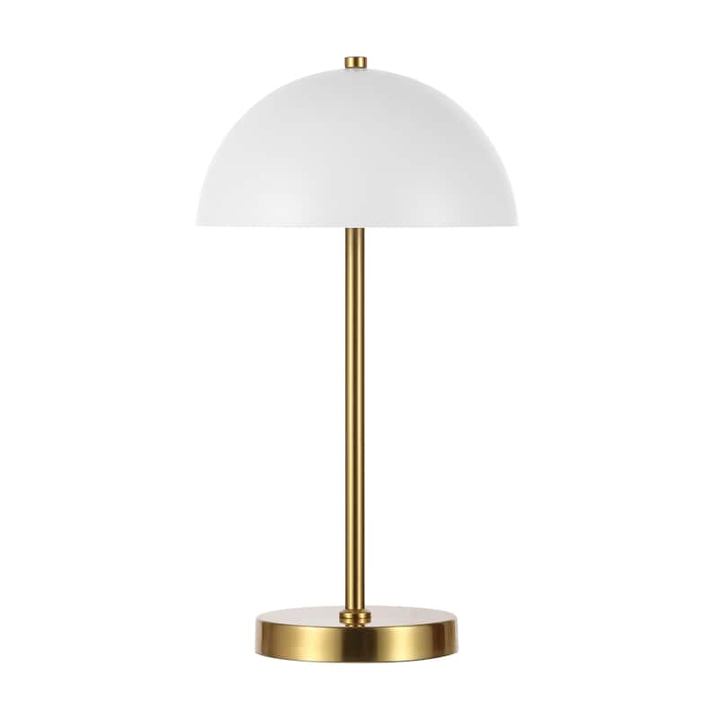 SAFAVIEH Lighting Goldie 18-inch Table Lamp (LED Bulb Included) - 10Wx10Dx18H