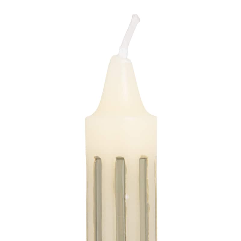 Unscented Taper Candles in Box - 0.88"L x 0.88"W x 10.0"H