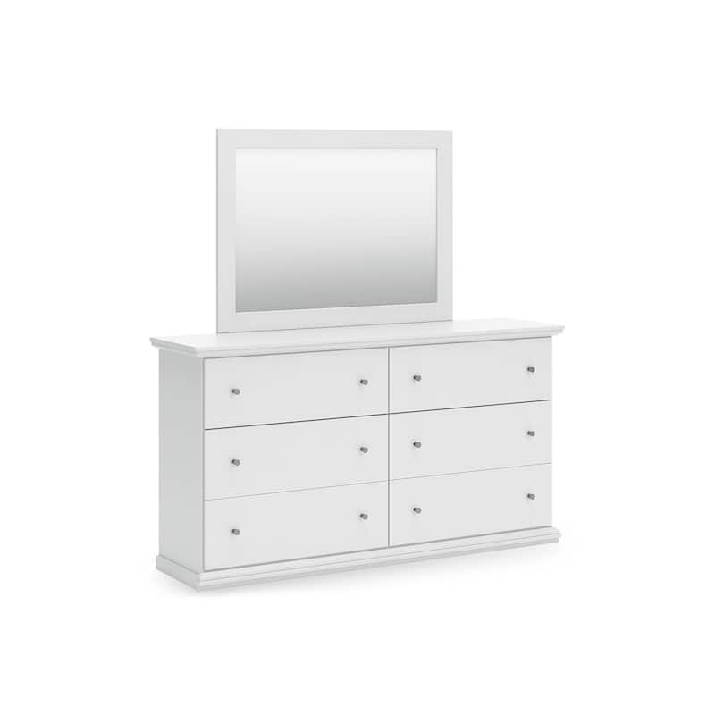 Signature Design by Ashley Bostwick Shoals White Dresser and Mirror