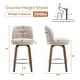 preview thumbnail 51 of 187, 26"/29" Swivel Counter Height Bar Stools, Counter Stools w/ Bentwood Legs