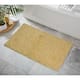 Home Weavers Bellflower Collection Absorbent Cotton Machine Washable Bath Rug