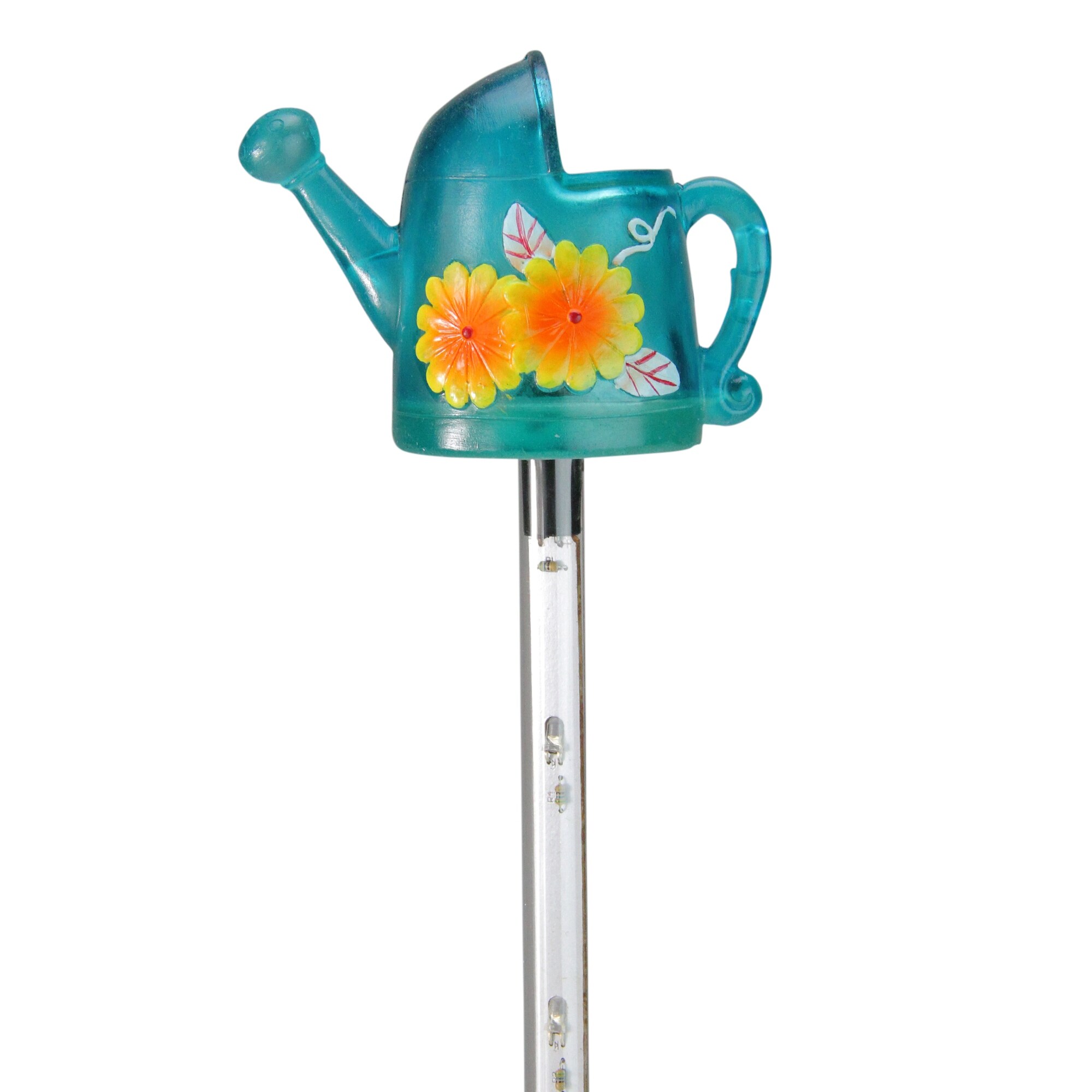 Shop 29 Led Lighted Solar Powered Outdoor Watering Can Garden