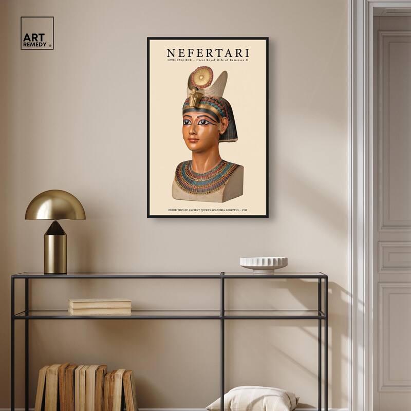 Ancient Egyptian Queen Canvas by Art Remedy