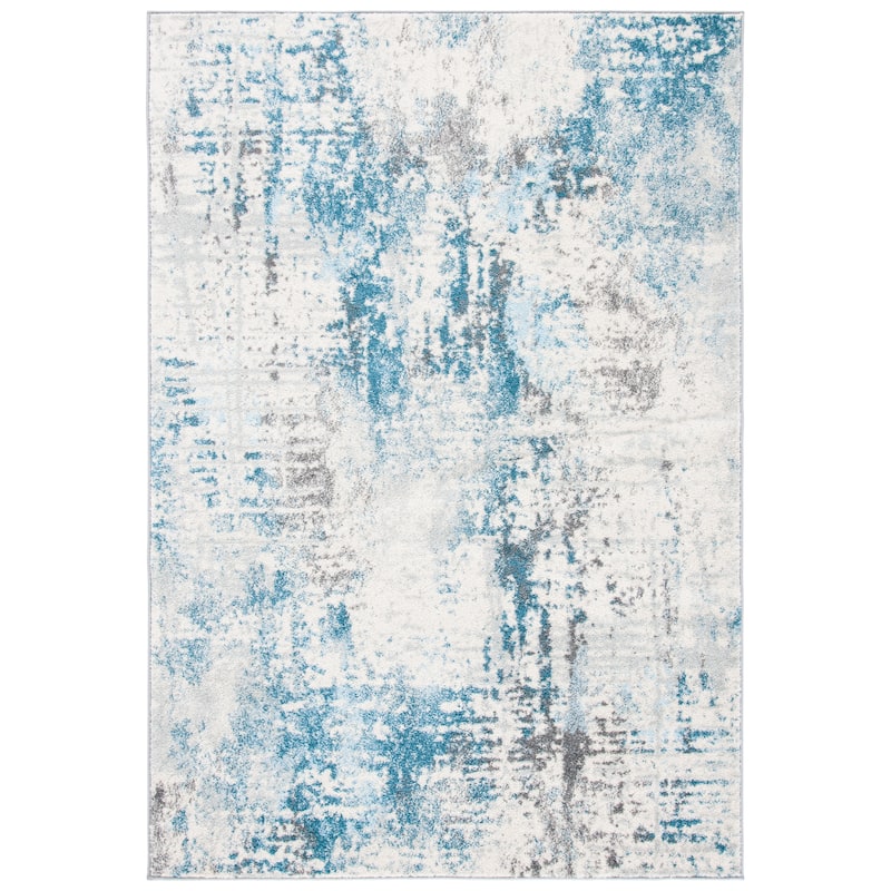 SAFAVIEH Tulum Emmaline Modern Abstract Rug - 6'7" Square