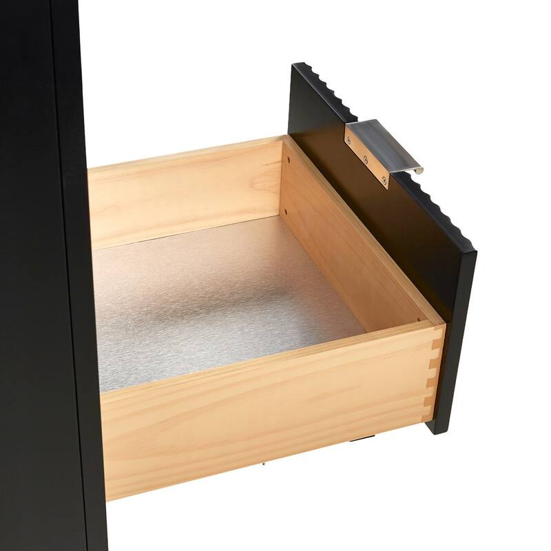 Ariel P36-L-BC Milan 36" Single Free Standing Vanity Cabinet