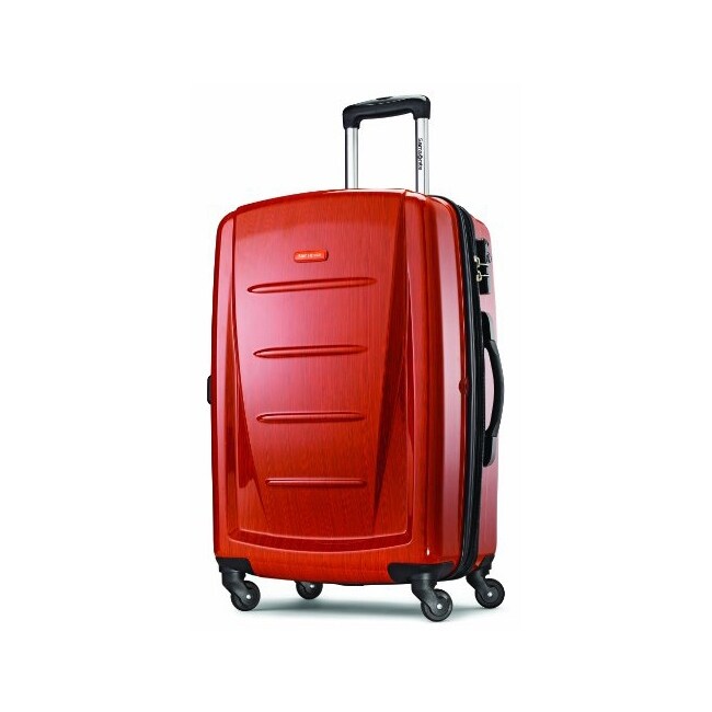 Shop Samsonite Winfield 2 Hardside Expandable Luggage With Spinner Wheels Checked Medium 24 Inch On Sale Overstock 32158218