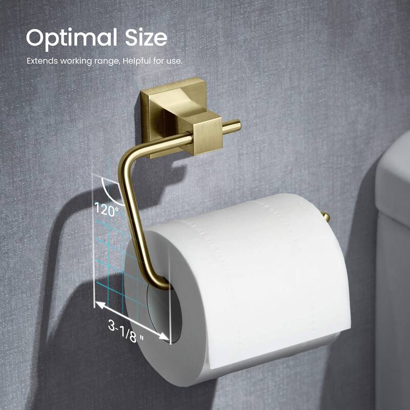 Cube 4-Piece Bathroom Hardware Set