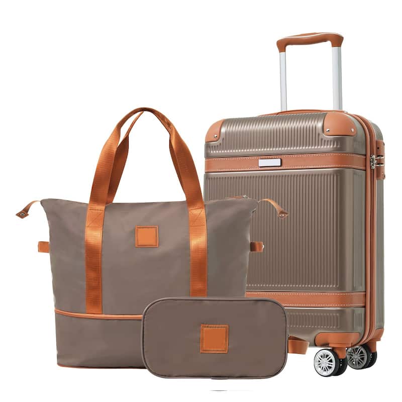 Luggage Sets 3 Piece - Brown