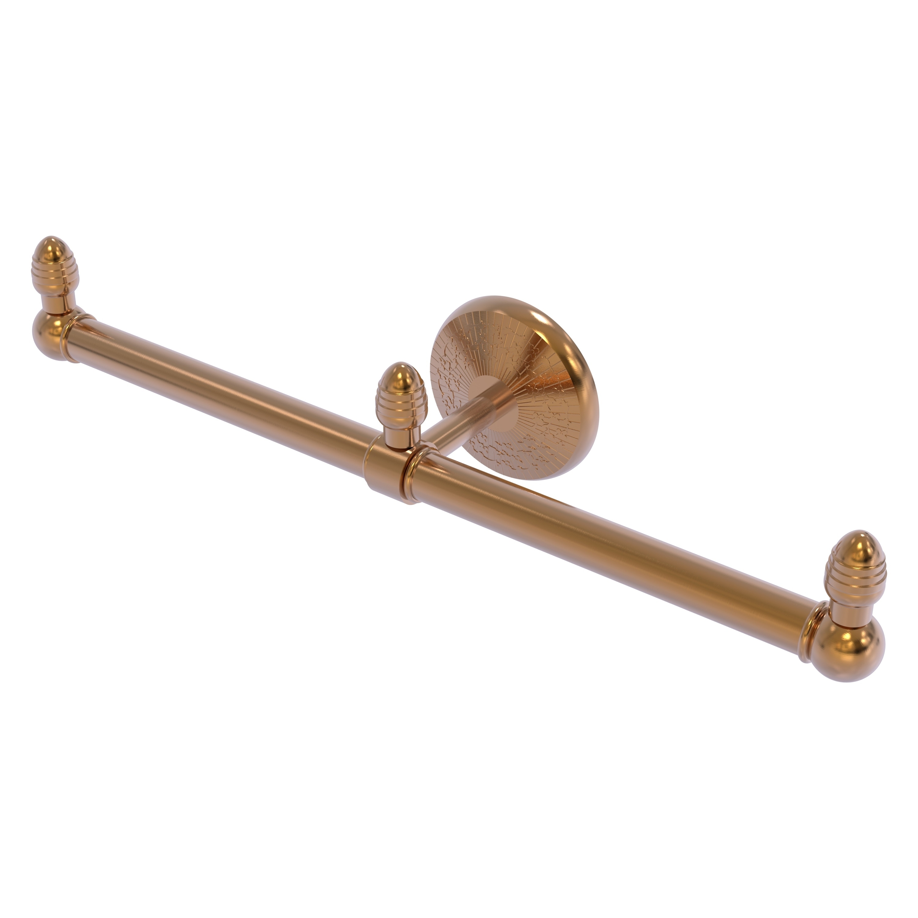 Allied Brass Monte Carlo Collection 2 Arm Guest Towel Holder Bed Bath Beyond 11716594