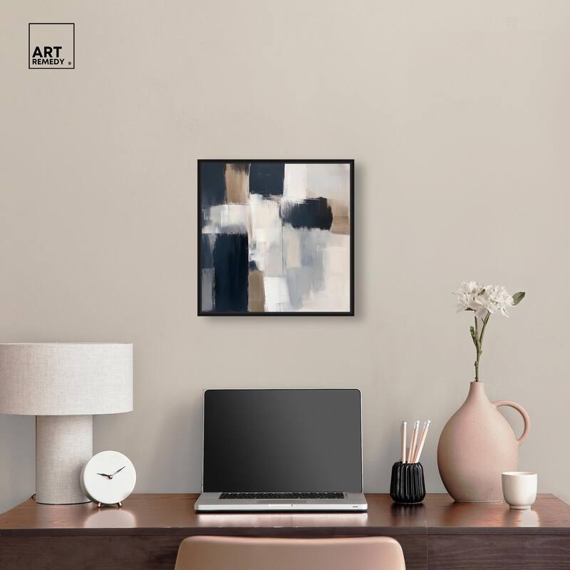 Blue Undertone II Canvas by Art Remedy