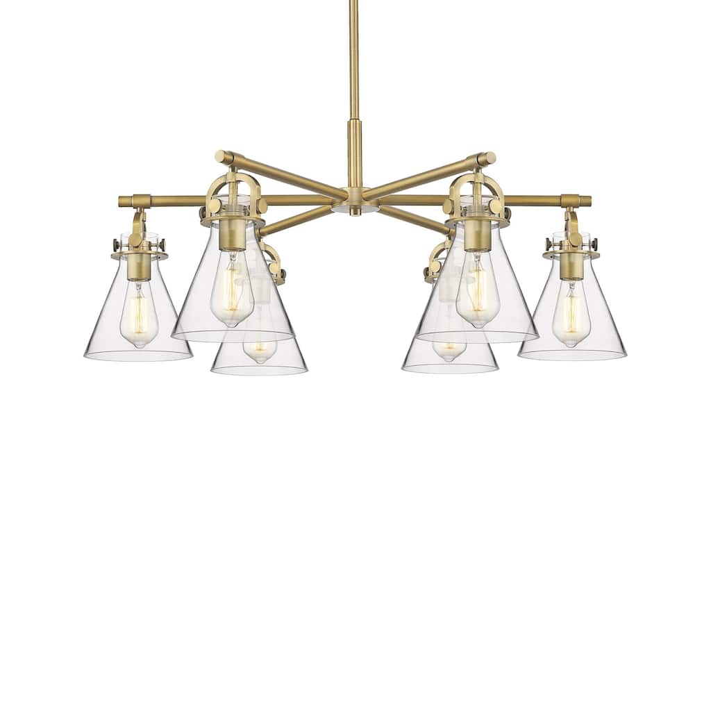 Innovations Lighting 410-6CR-16-26 Newton Cone Chandelier Newton Cone