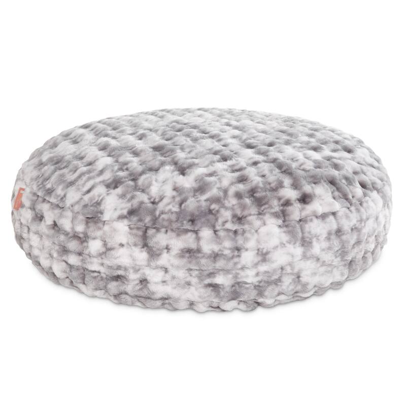 Raven-Symoné Home Big Snuggler Luxe Synthetic Fur 6 Foot Cocoon 2-in-1 Large Bean Bag Bed & Lounger