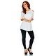 Simply Ravishing Women's Cold Shoulder Flare 3/4 Sleeve Blouse Top Tunic Shirt (Size: S-5X) - Thumbnail 2