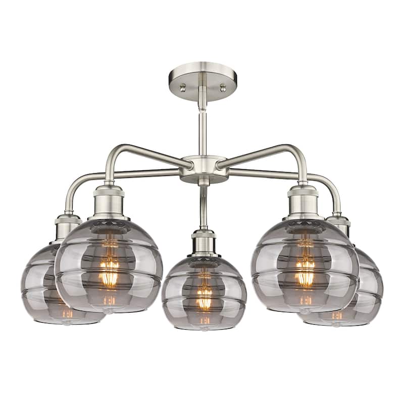 Innovations Lighting 516-5CR-14-24 Rochester Chandelier Rochester 5