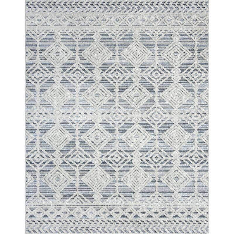 Monique Moroccan Diamond Indoor Area Rug