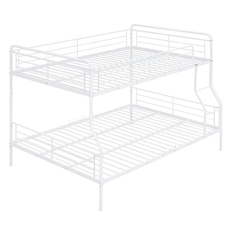 Full XL Over Queen Size Metal Bunk Bed