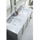 preview thumbnail 9 of 35, James Martin Vanities Brittany 60" Double Vanity, Urban Gray