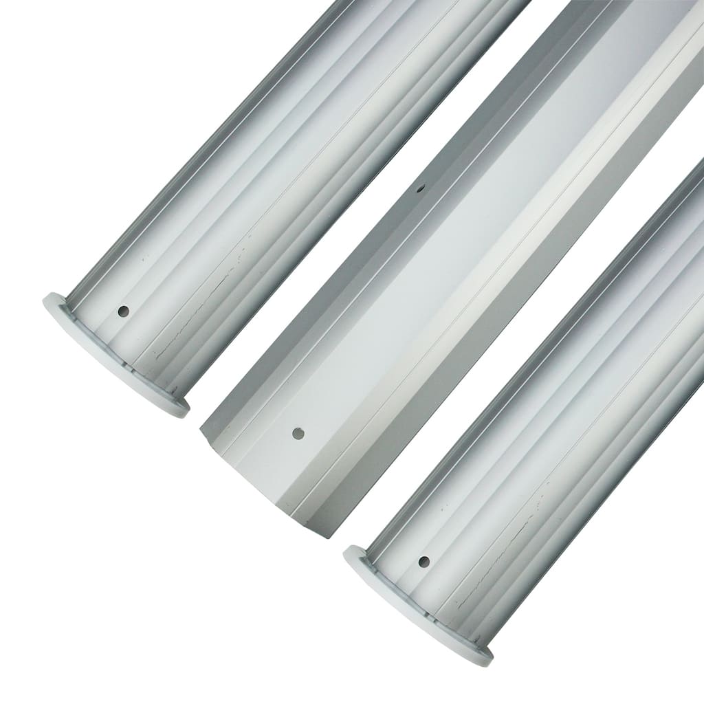HydroTools Hexagonal Aluminum Solar Cover Reel Tube Kit - 4" x 16' - 4" x 16'