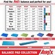 preview thumbnail 8 of 6, AIREX Solid Balance Stability Trainer & Exercise Fitness Foam Floor Pad, Blue