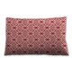 Ahgly Company Patterned Indoor-Outdoor Pastel Pink Lumbar Throw Pillow ...