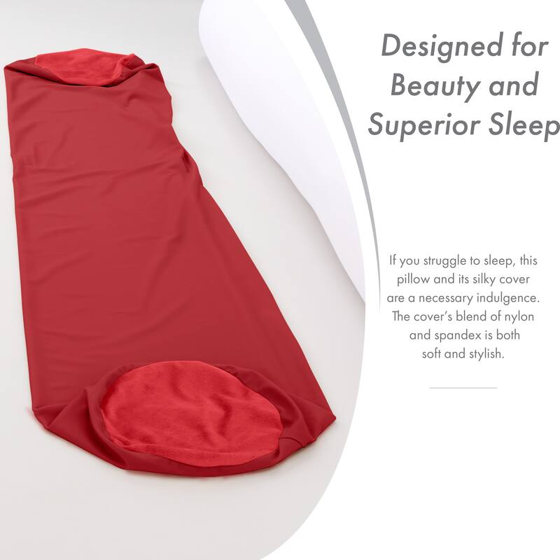 Cover Only - Body Pillowcase - Spandex/Nylon Blend for Silky Touch