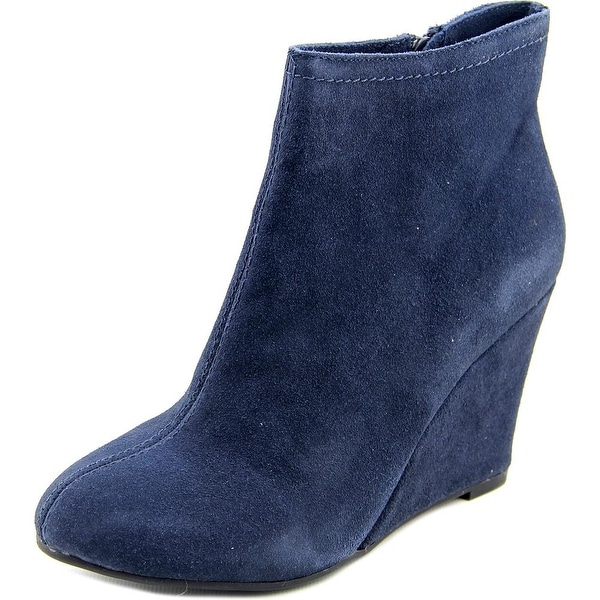 Chinese Laundry At Once Women Round Toe Suede Bootie
