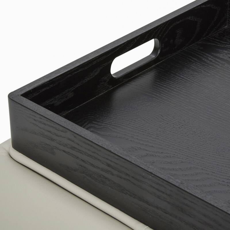 Spruce & Spring Ethan Storage Stool Ottoman