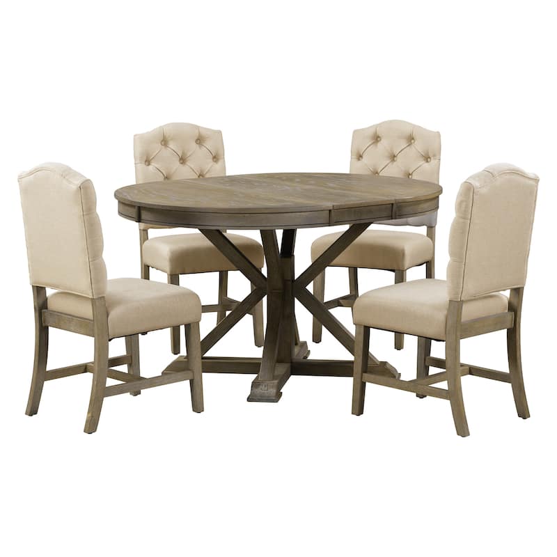 Functional Furniture Retro Style Dining Table Set