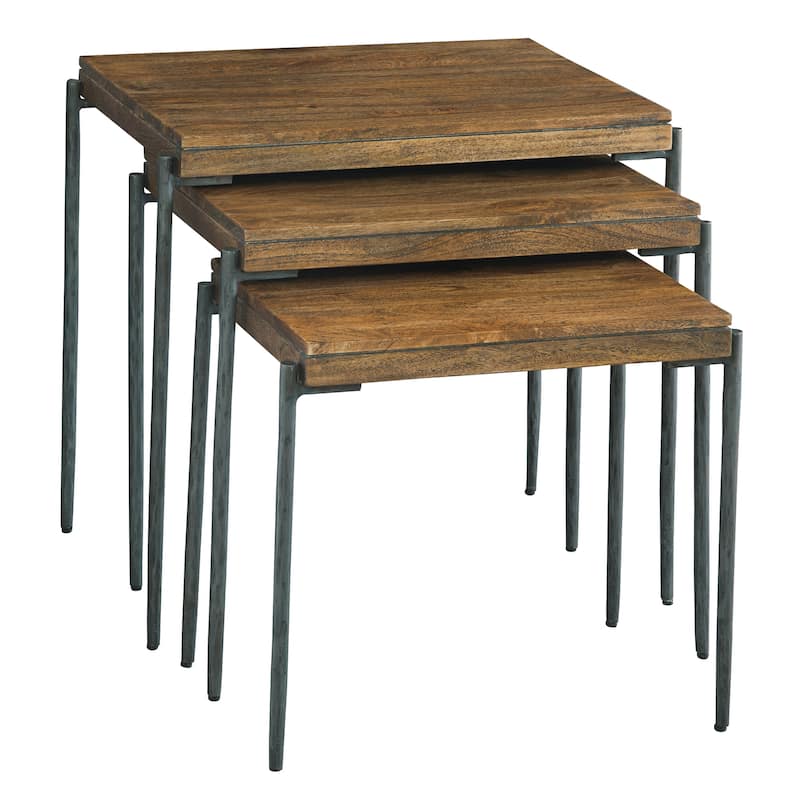 Hekman Furniture Bedford Park Solid Wood Nesting Tables - Wood - Brown