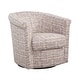preview thumbnail 42 of 42, Marvel Traditional 360-degree Swivel Tub Chair Chet Buff