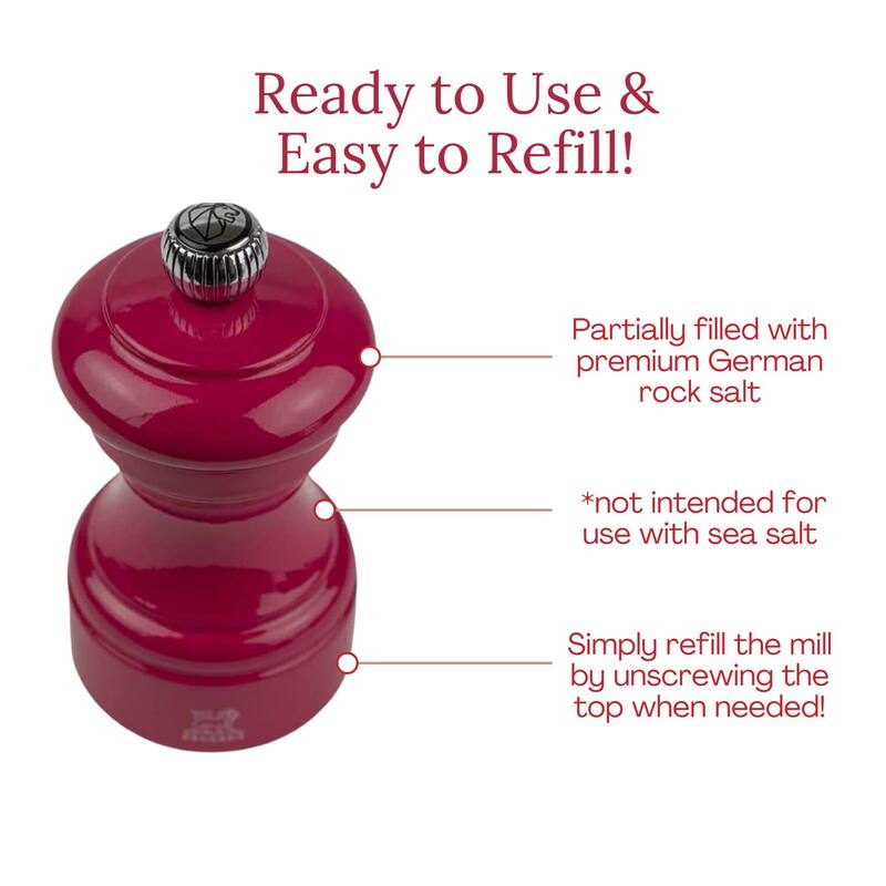 Peugeot Bistro 4 Inch Salt Mill