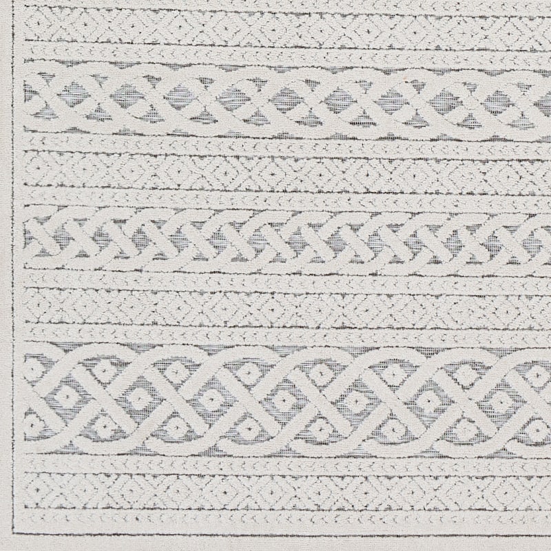 Gaines Indoor/ Outdoor Geometric Stripe Area Rug