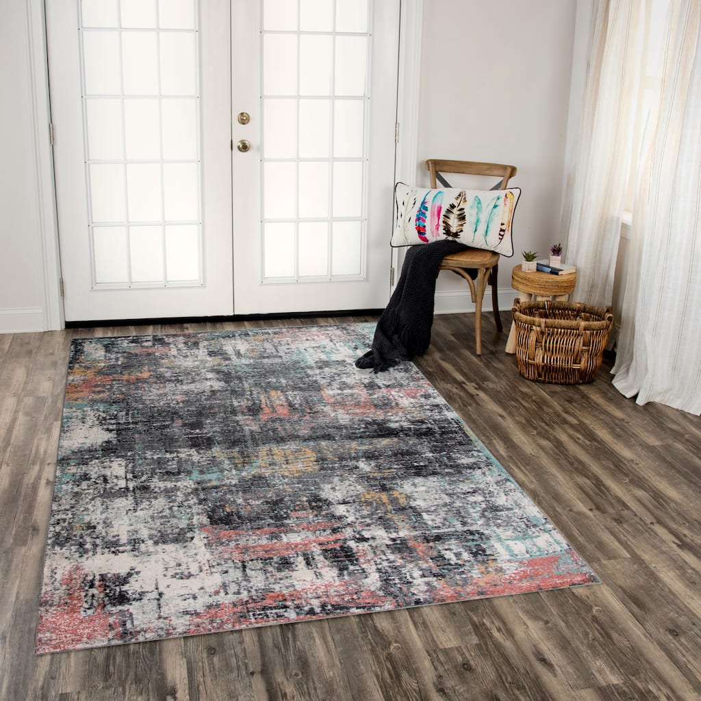 Alora Decor Lucid Multi-colored Modern Rug