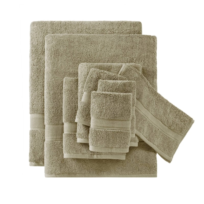 Madison Park Signature 800GSM Ultra-Soft 100% Cotton Absorbent Towel Set