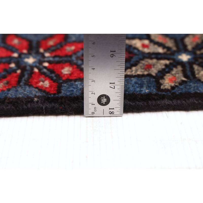 ECARPETGALLERY Hand-knotted Anatolian Vintage Red Wool Rug - 3'3 x 9'9