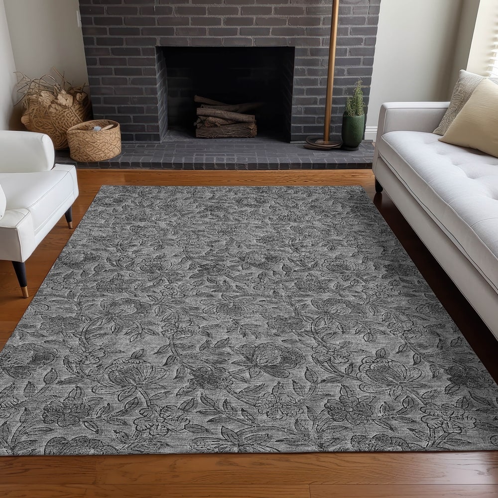 Premium Washable Super Soft Floral Mayfield Rug